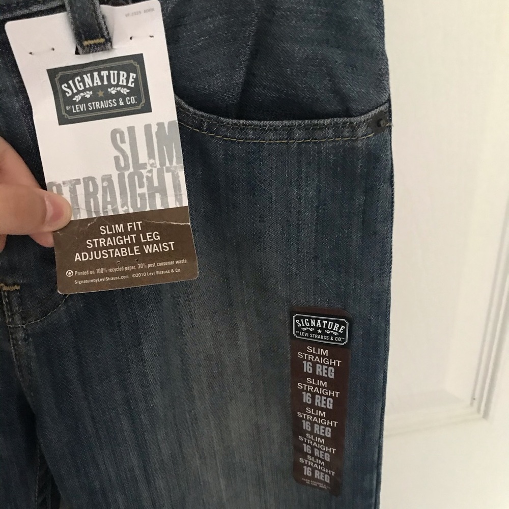 Boys size 16 regular jeans Levi’s